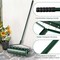 Costway 18"/21" Manual Lawn Aerator Heavy Duty Rolling Push Grass Filled with Sand or Stone Aeration Tool with Handle Green